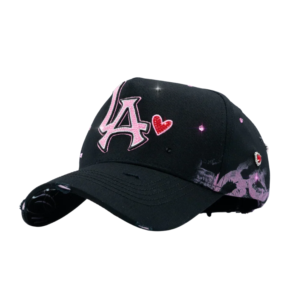 GORRA 31 HATS "Black XOXO"