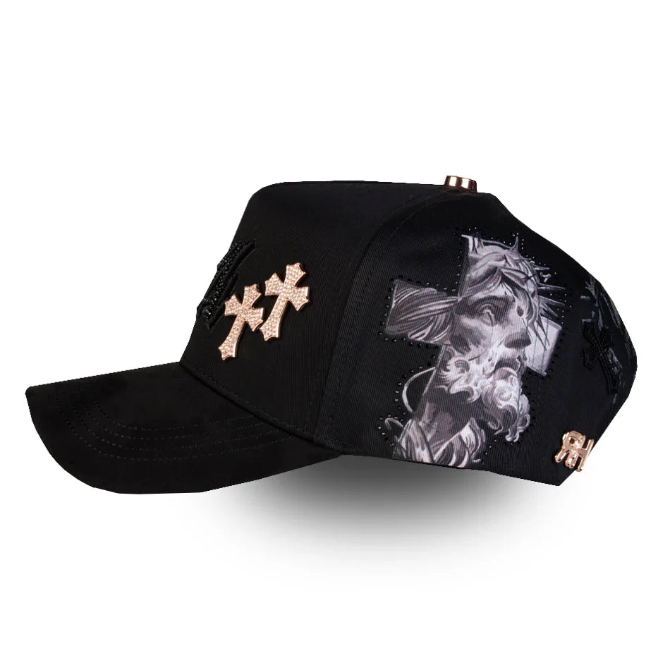 GORRA RICO HATS "LA Chrome Gold"