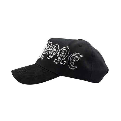GORRA 31 HATS NY CRYSTAL BLACK WHITE