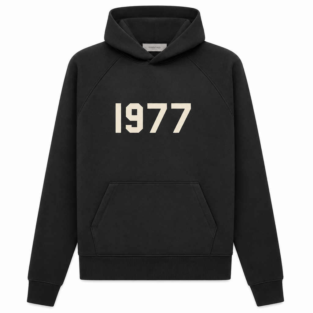 Hoodie Essentials 1977 Negra