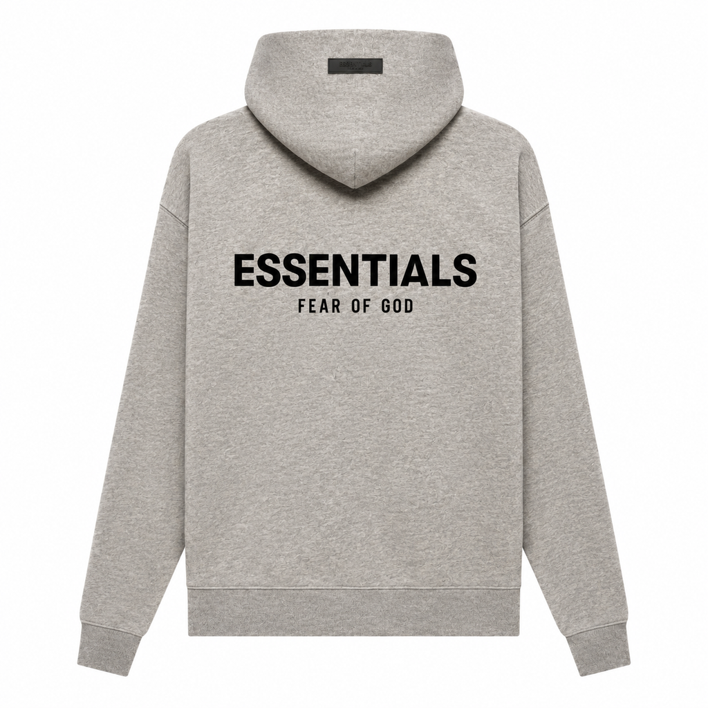 Hoodie Essentials Gris Obscuro