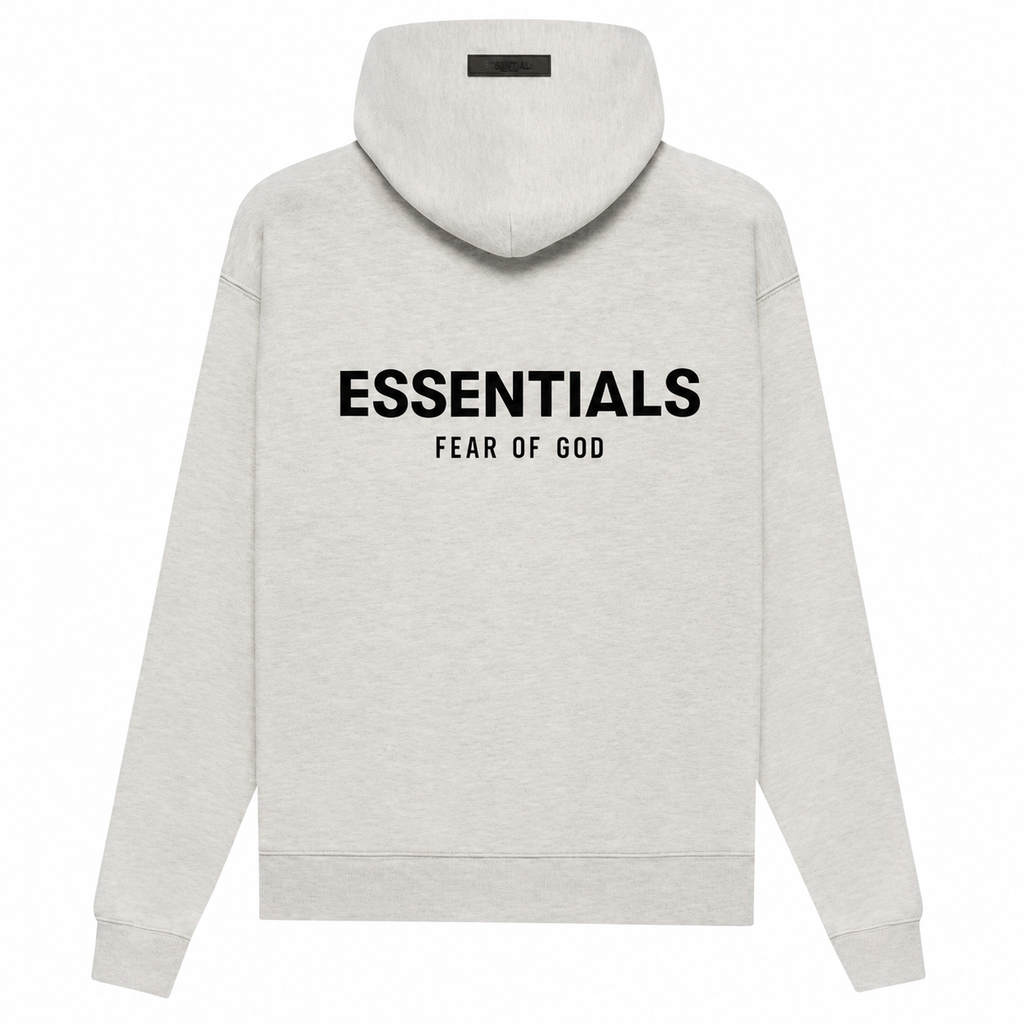 Hoodie Essentials Gris Claro