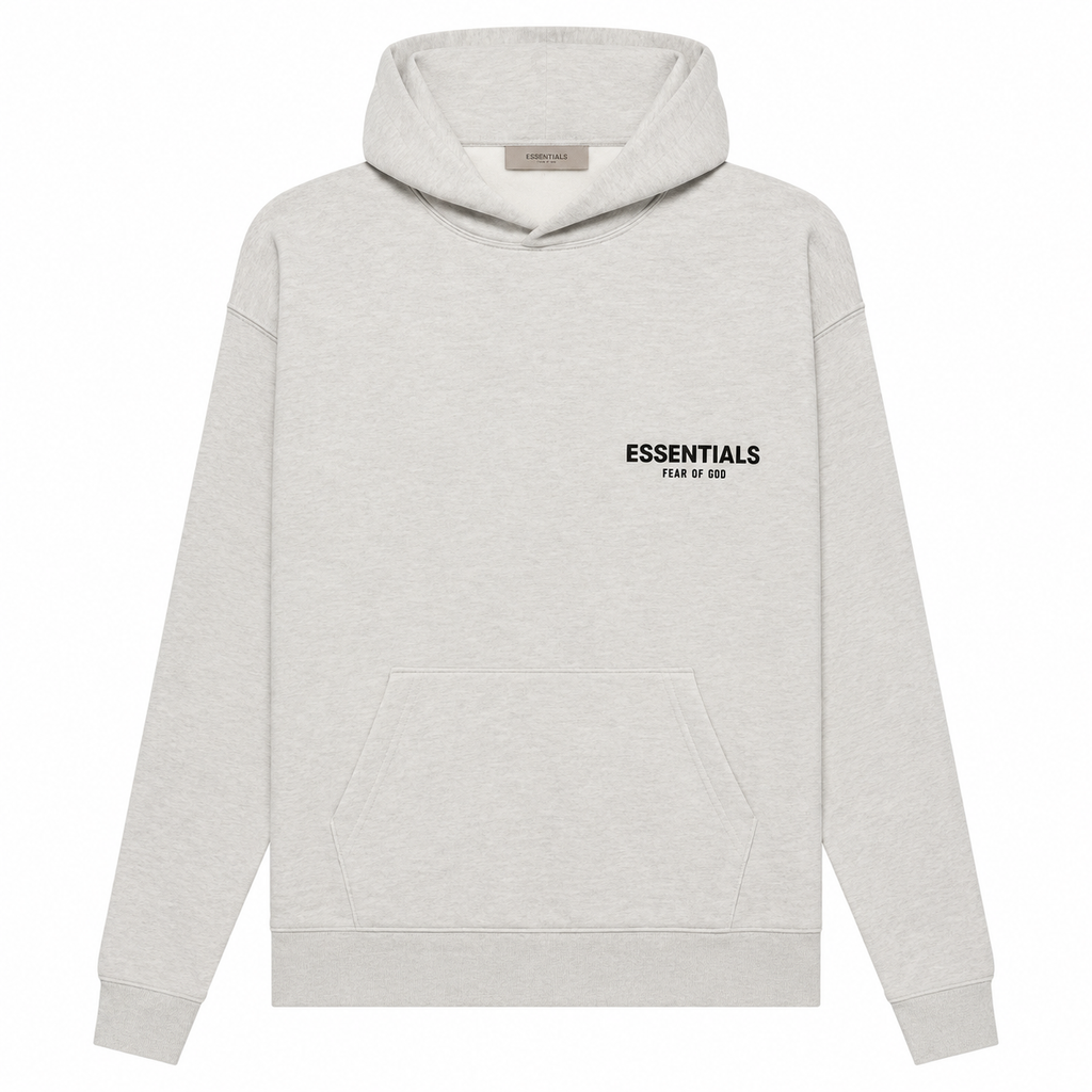 Hoodie Essentials Gris Claro