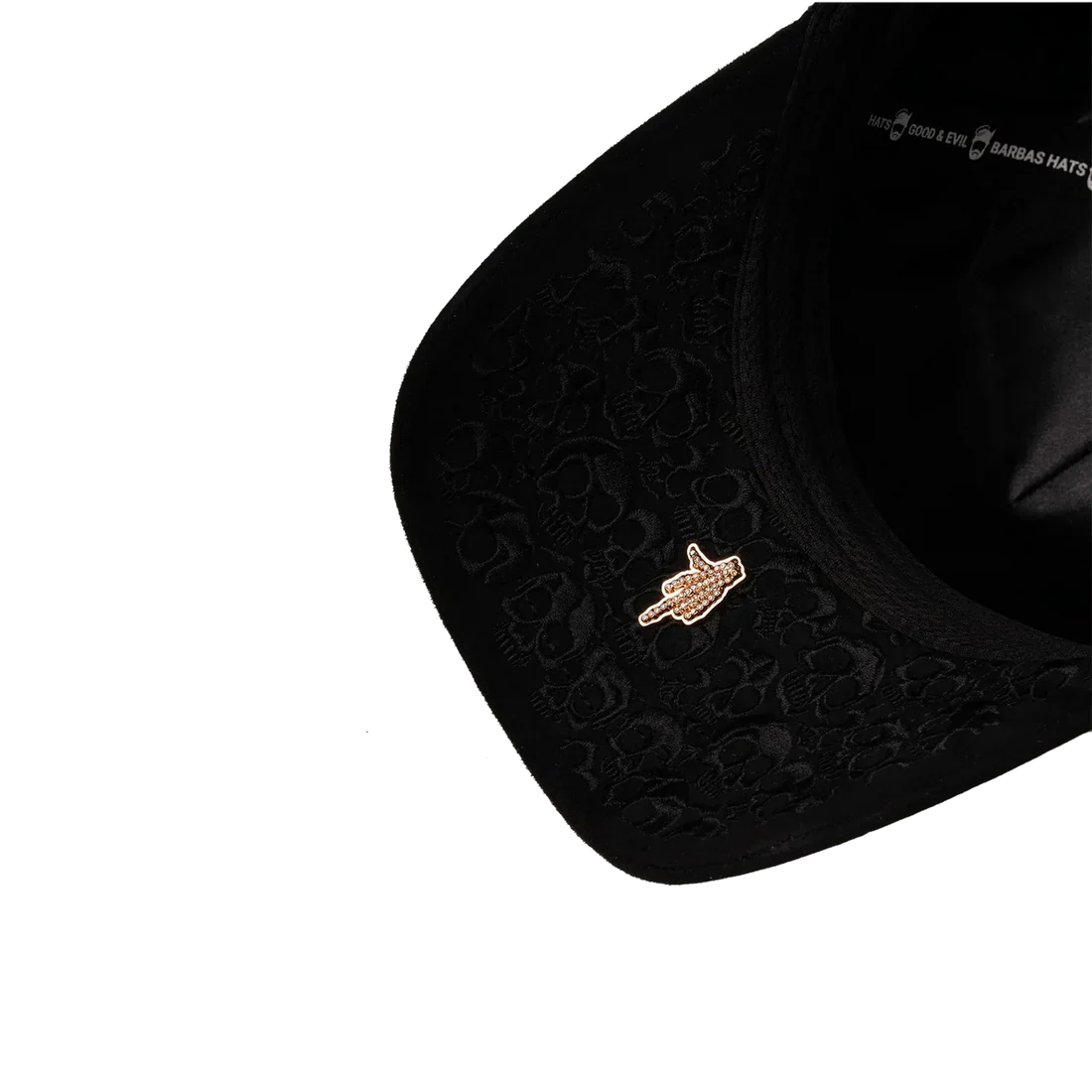 GORRA BARBAS HATS "BBB HAND SKULL"