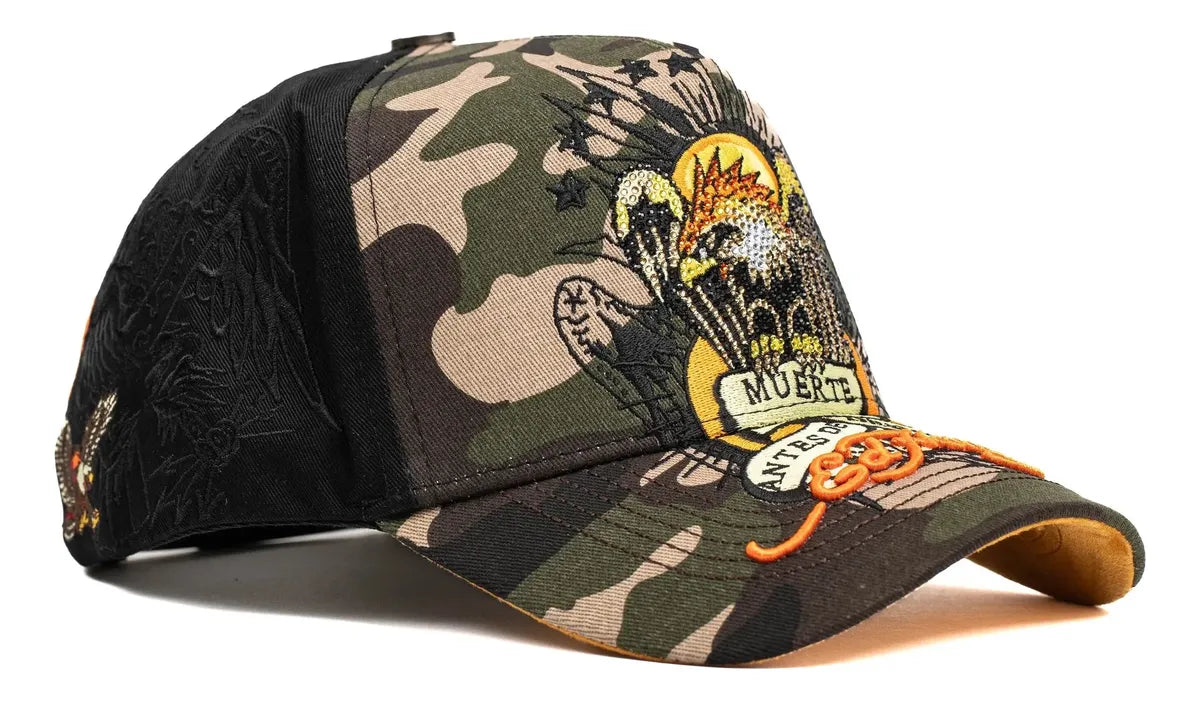 GORRA ED HARDY X JUNIOR H "Muerte"