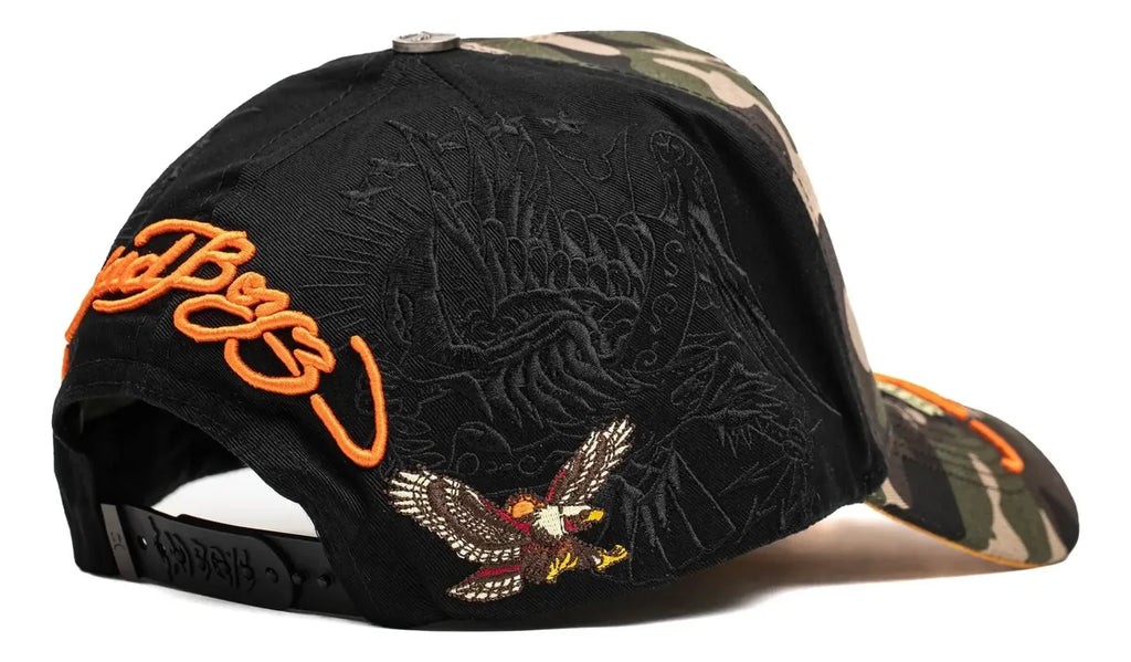 GORRA ED HARDY X JUNIOR H "Muerte"