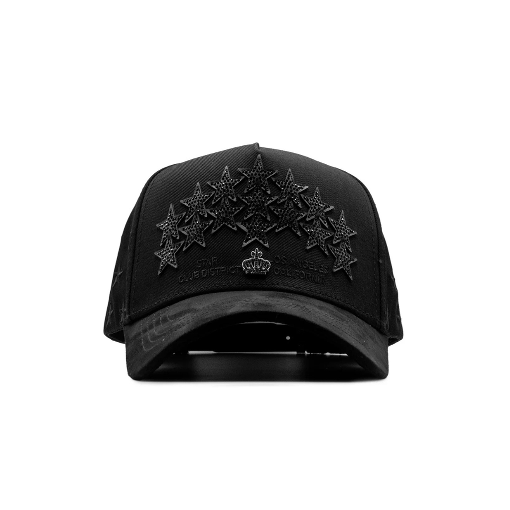 GORRA STAR HATS "Total Black District"