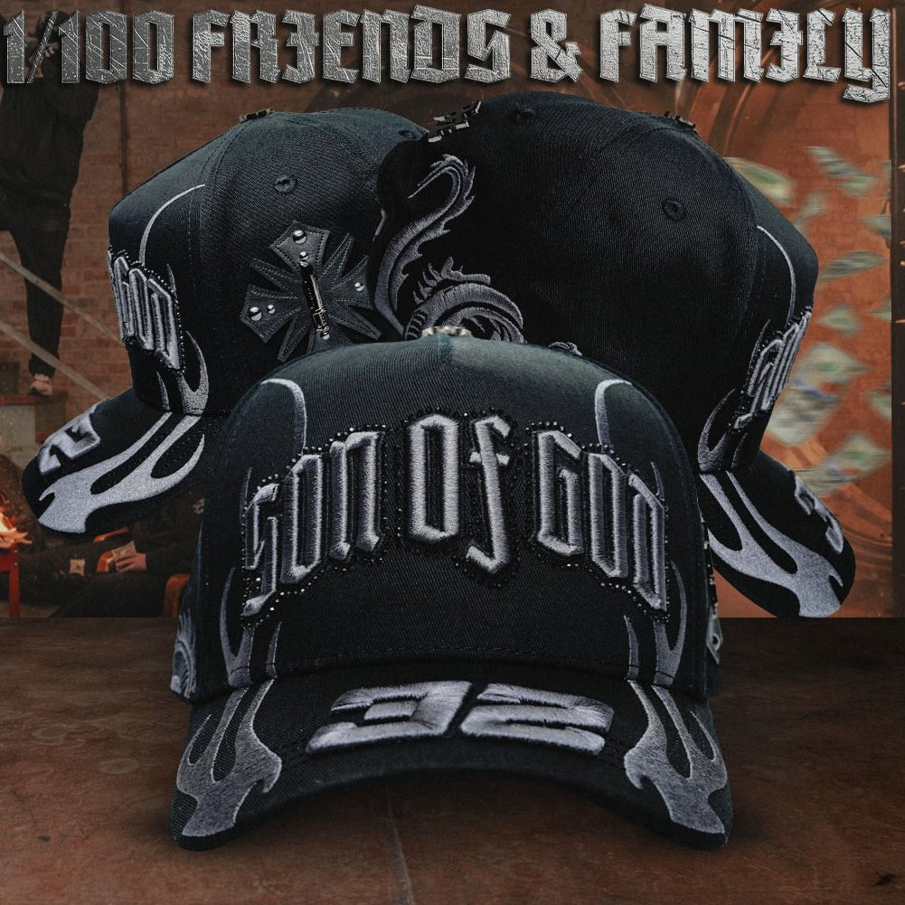 GORRA BÁEZ X SHIFU “Son Of God Black” F&F