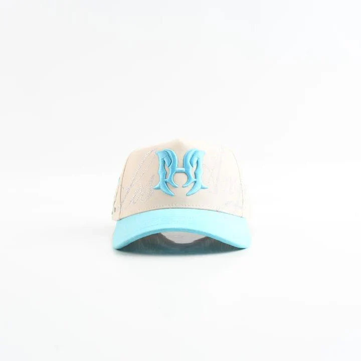 GORRA MOMM HATS "La Blue Diamond"