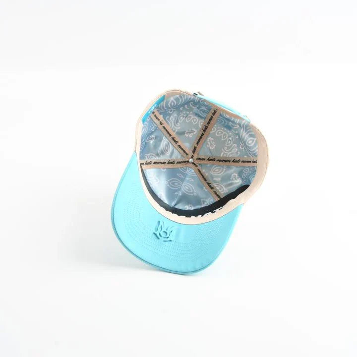 GORRA MOMM HATS "La Blue Diamond"