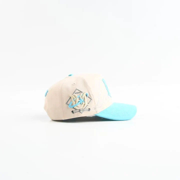 GORRA MOMM HATS "La Blue Diamond"