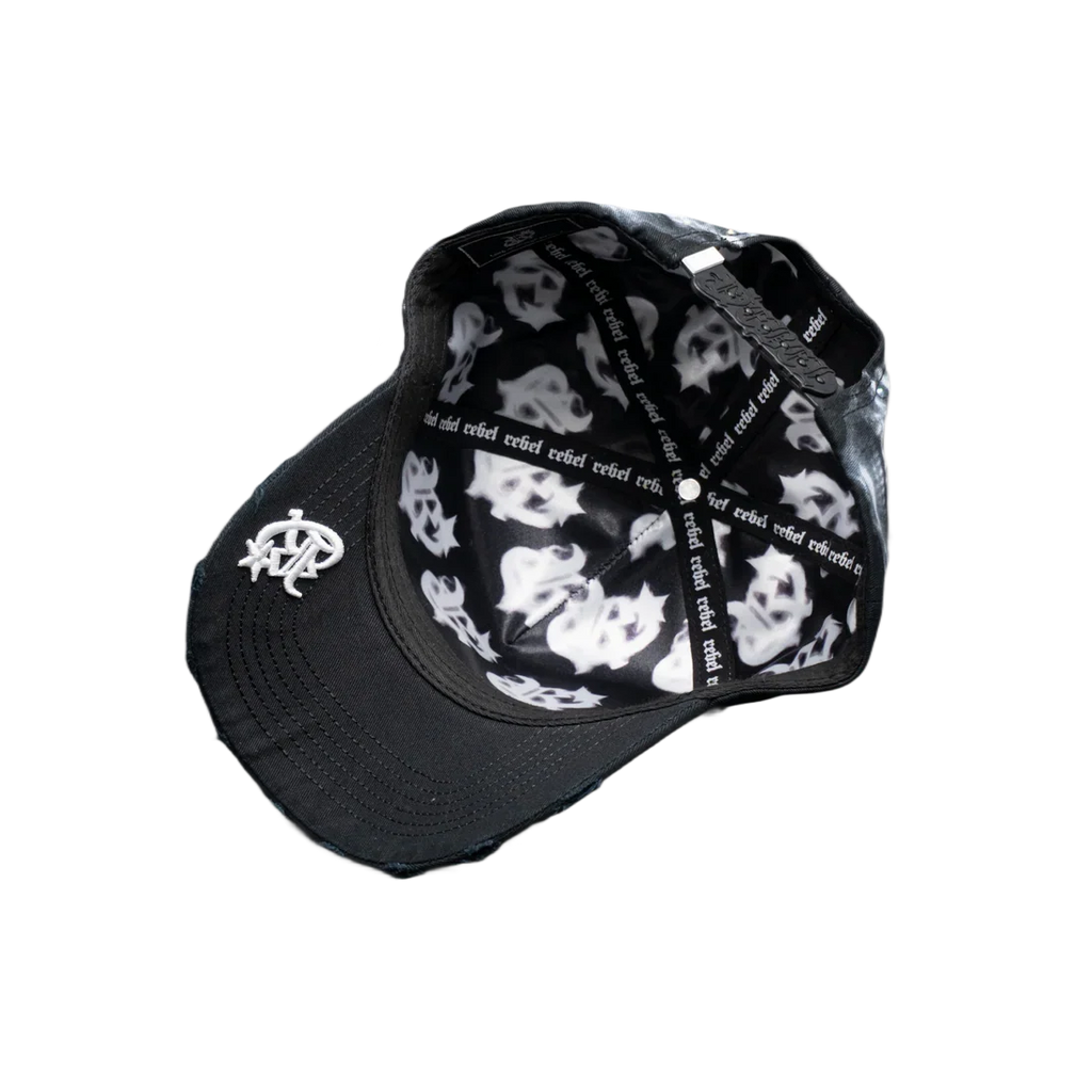 GORRA REBEL HATS "Black Mask Off"